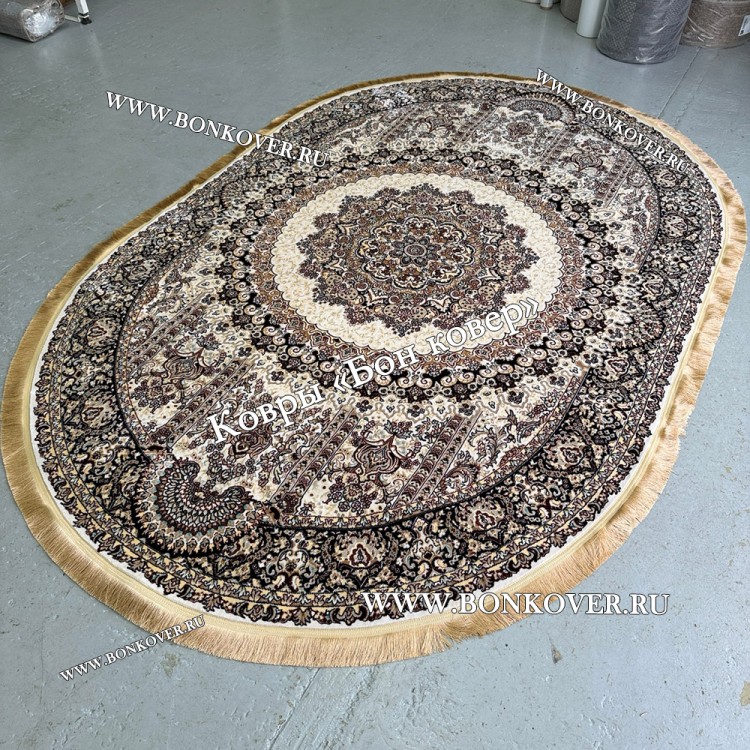 Восточный Овальный Ковер Медальон Дизайн 28755