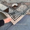Ковер Лайт Карпет New 4 Дизайн 03 Бежево-Коричневый