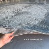 Турецкий Ковер Для Гостиной Дизайн 31 Синий с Серым Круг